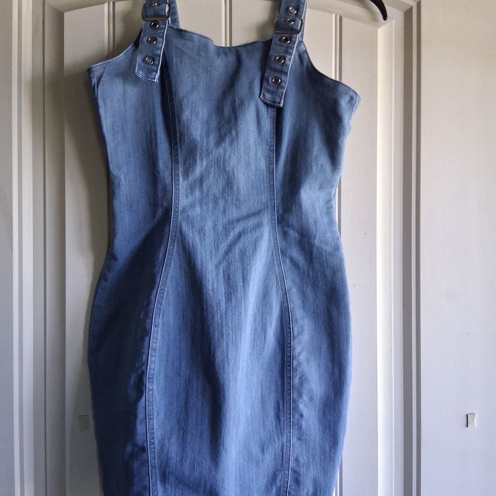 Iris Denim Blue Dress